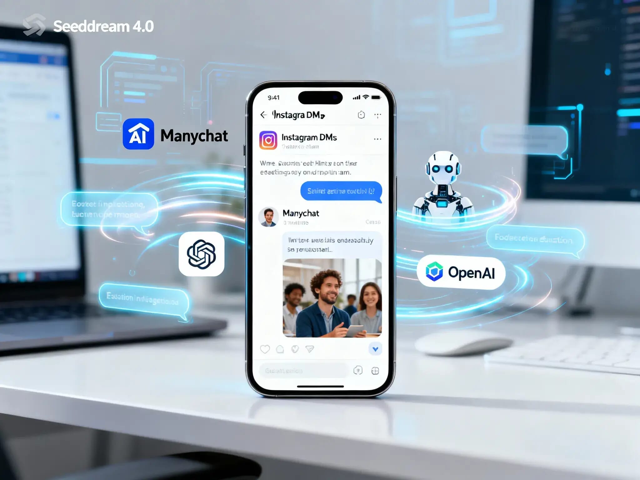 AI agent Instagram DM Inbox