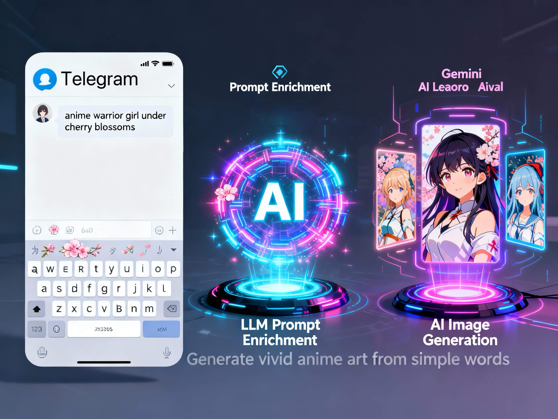 AnimePrompt Studio via Telegram