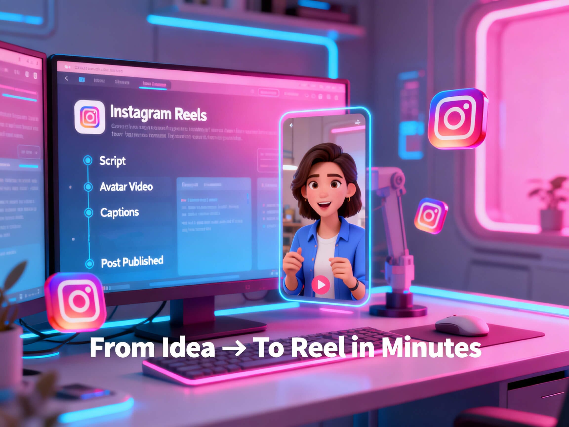 ReelForge AI — Automated Instagram Reels Creator
