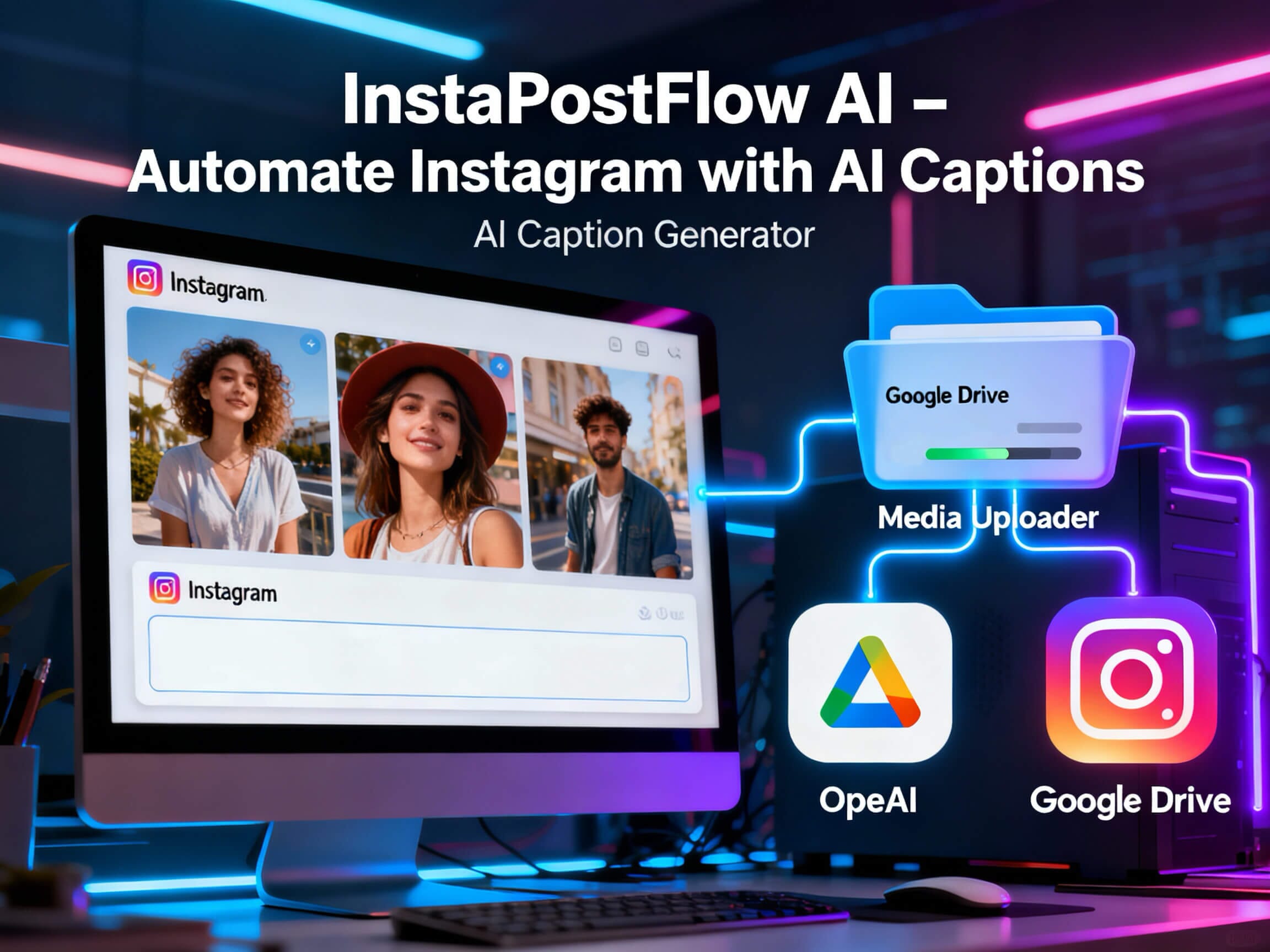 InstaPostFlow AI