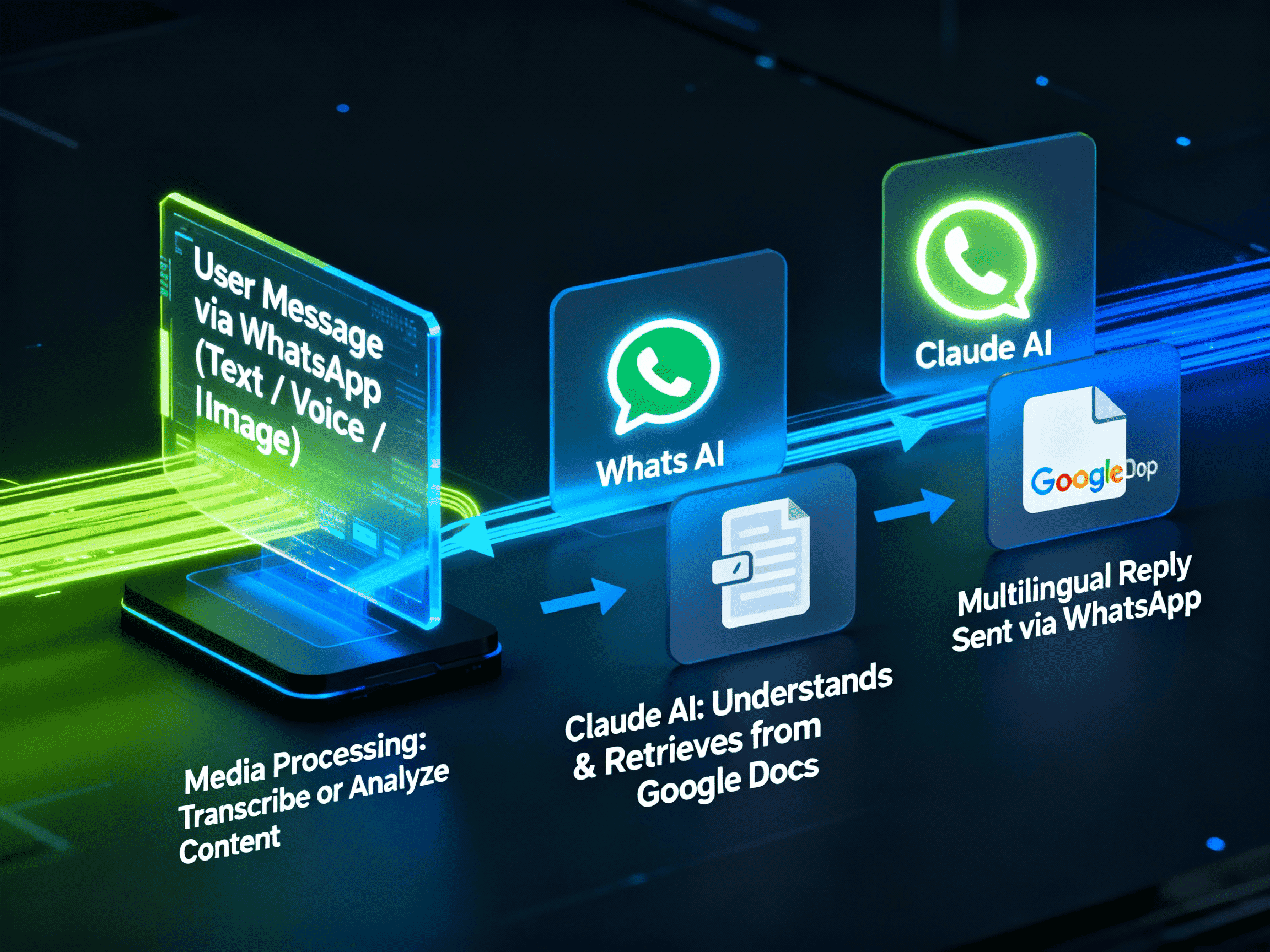 WhatsApp Multilingual Support AI 2