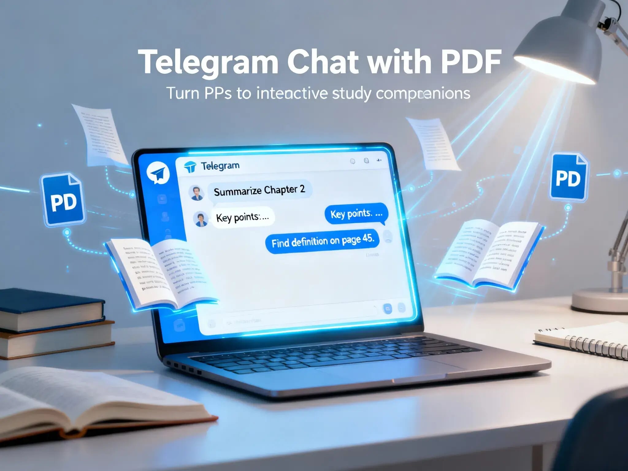 Telegram chat with PDF