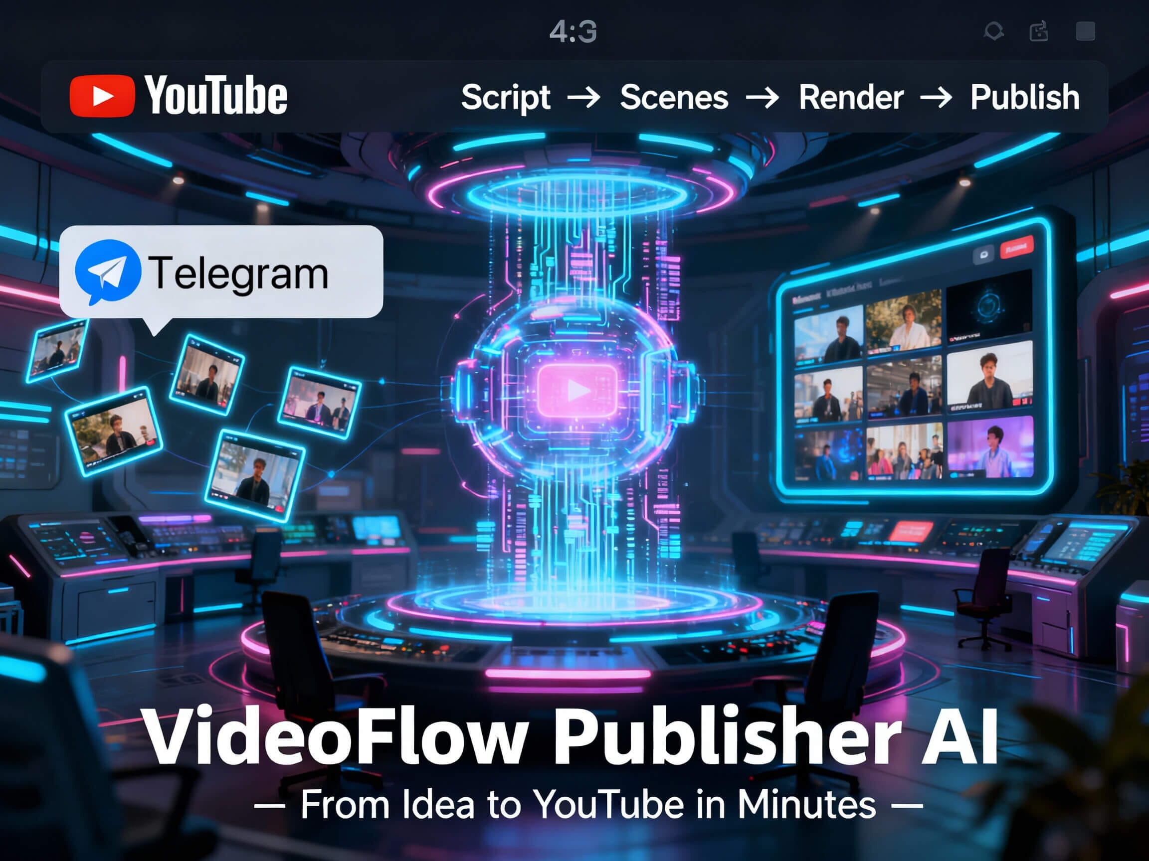 VideoFlow Publisher AI