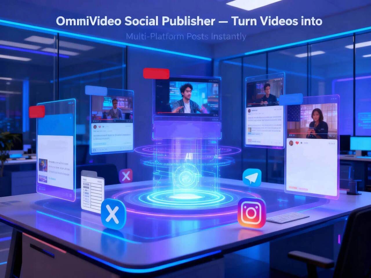OmniVideo Social Publisher